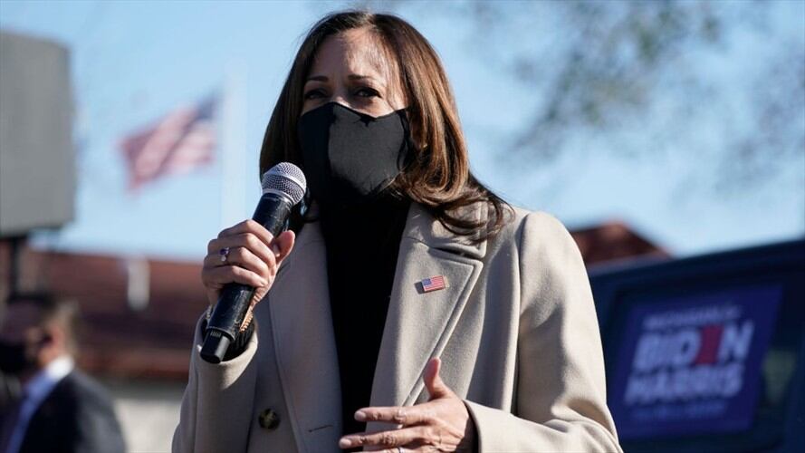 Kamala Harris la primera mujer elegida como vicepresidenta de EE. UU.. Foto: Getty Images
