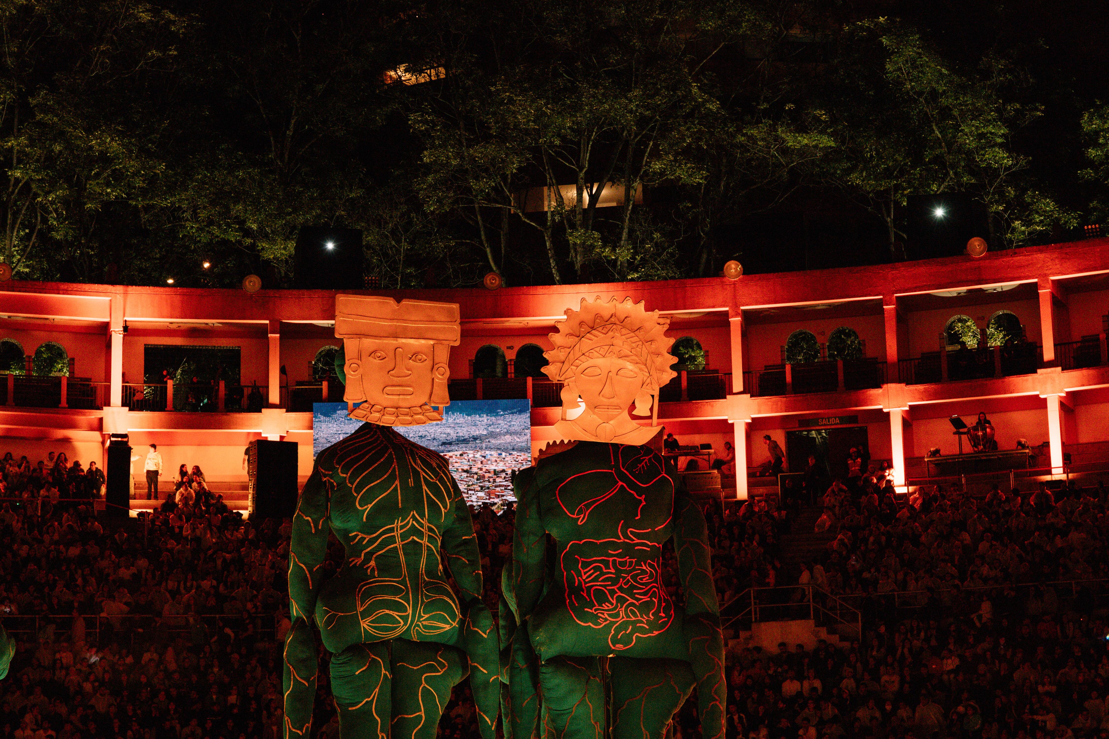 Inauguración de la Bienal Internacional de Arte de Bogotá, el 20 de septiembre de 2025. FOTO: Paula Casallas/Getty Images