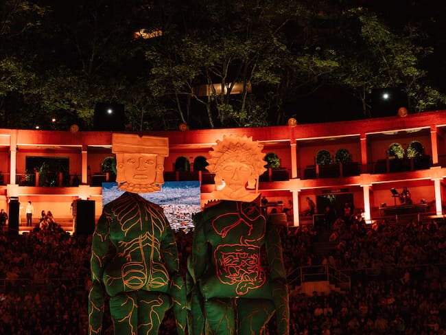 Inauguración de la Bienal Internacional de Arte de Bogotá, el 20 de septiembre de 2025. FOTO: Paula Casallas/Getty Images