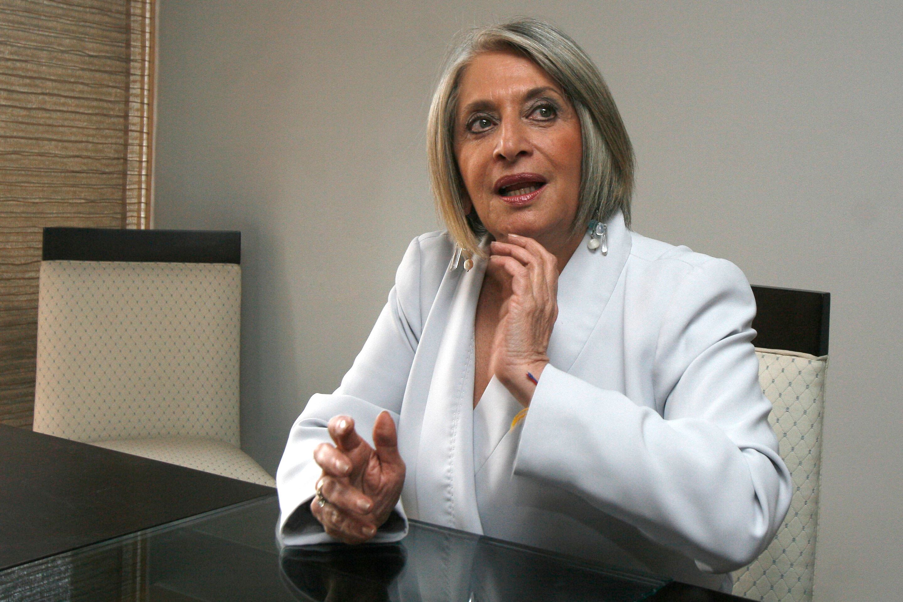 Cecilia López. Foto: Colprensa.