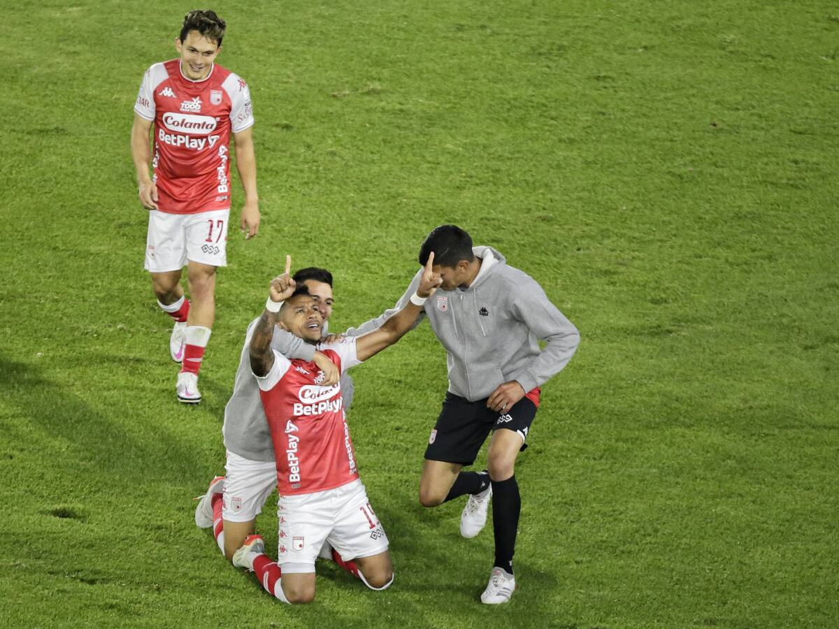 Santa Fe ganó, goleó y gustó ante Águilas Doradas en El Campín