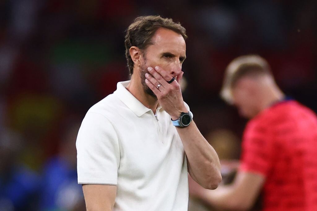 Gareth Southgate. (Photo by Marc Atkins/Getty Images)