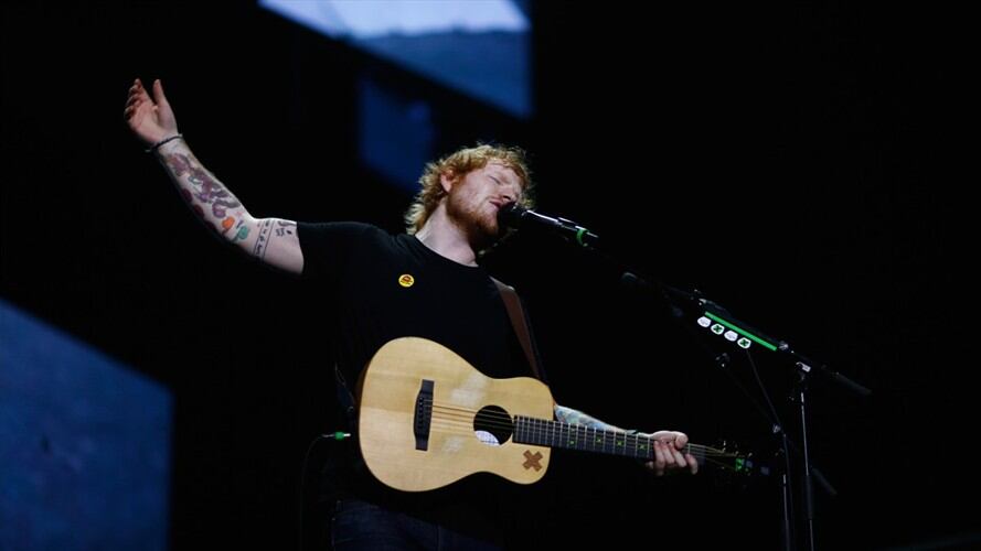 Ed Sheeran, cantante. Foto: Getty Images