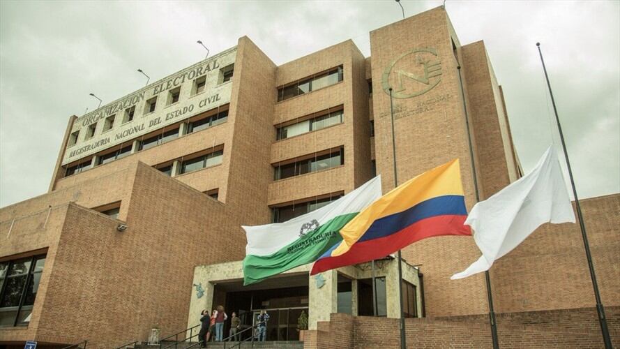 Fuentes de la Registraduría le aseguraron a La W que se trata de unas maletas especiales, con especificaciones especiales de protección. Foto: https://www.registraduria.gov.co/