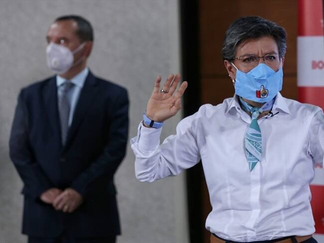 Claudia López arremete contra el Gobierno Nacional. Foto: Colprensa
