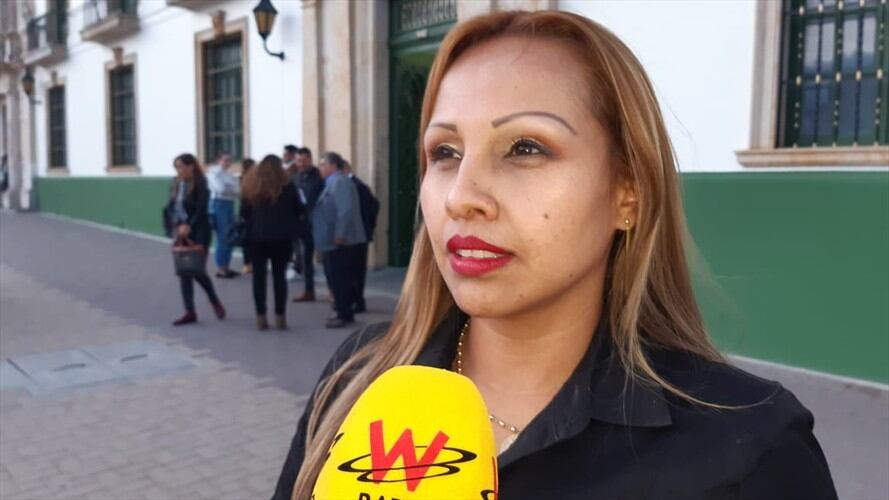 Alcaldesa de Paz del Rio, María Ortiz. Foto: La W