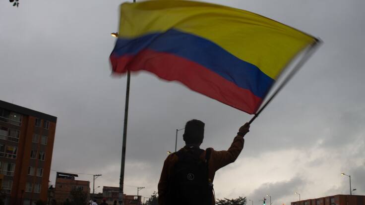 Marchas en Colombia este 22 de octubre