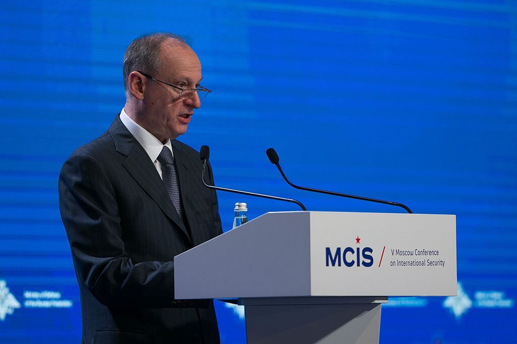 Nikolái Pátrushev, secretario del Consejo de Seguridad de Rusia. Foto: Ministry of Defence of the Russian Federation press office / Balashova Olga/Anadolu Agency/Getty Images.