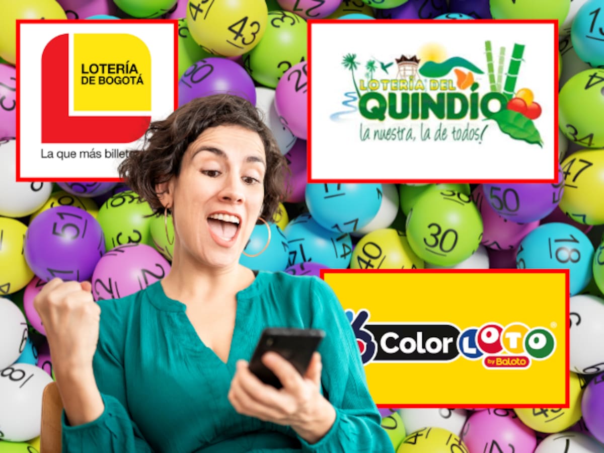 Resultado Lotería de Bogotá, Quindío y ColorLoto HOY 25 de junio 2026: números ganadores y premios