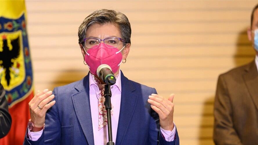 Alcaldesa de Bogotá, Claudia López. Foto: Colprensa - Cortesía Alcaldía de Bogotá