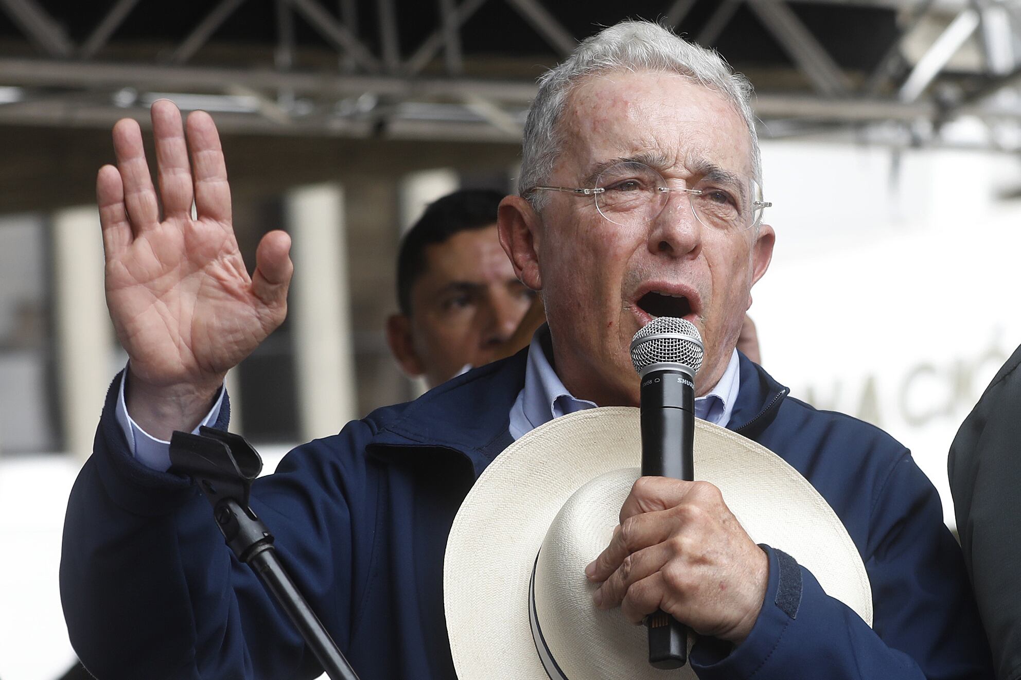 Expresidente colombiano, Álvaro Uribe. Foto: EFE.