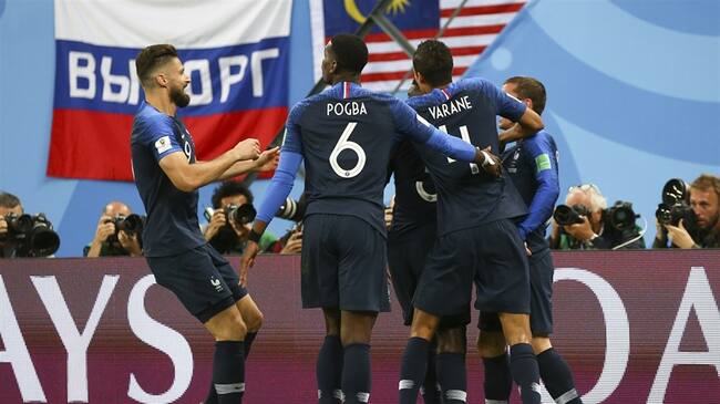 Francia venció 1 a 0 a Bélgica y avanzó a la final del Mundial. Foto: Agencia Anadolu