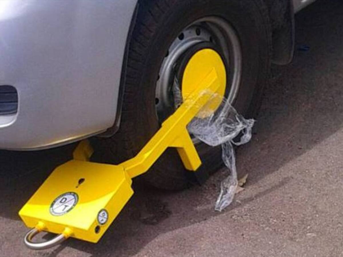 Comenzó la instalación de cepos para vehículos en Bucaramanga