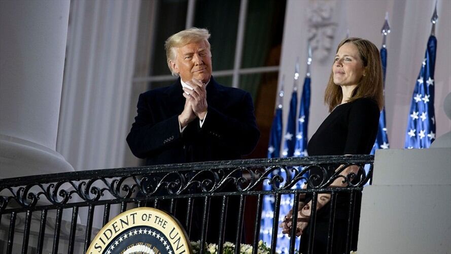 Haré mi trabajo sin miedo ni favores: Amy Coney Barrett. Foto: Getty Images