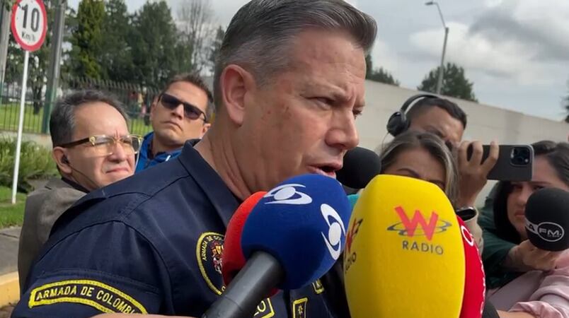 Almirante Juan Ricardo Rozo. Foto: W Radio.