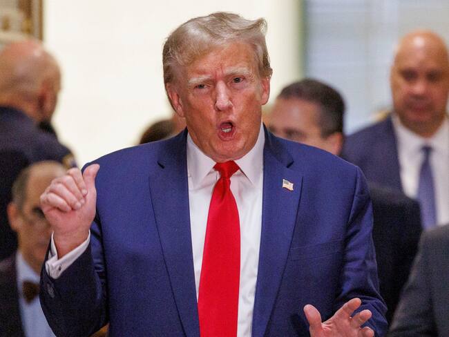 Donald Trump. (Estados Unidos, Nueva York) EFE/EPA/SARAH YENESEL