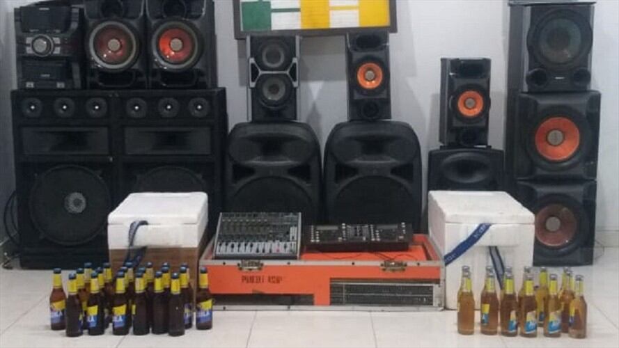 Solo en Montería, fueron detenidas más de 70 personas por violar el aislamiento obligatorio. . Foto: Cortesía