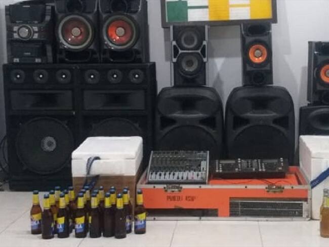 Solo en Montería, fueron detenidas más de 70 personas por violar el aislamiento obligatorio. . Foto: Cortesía