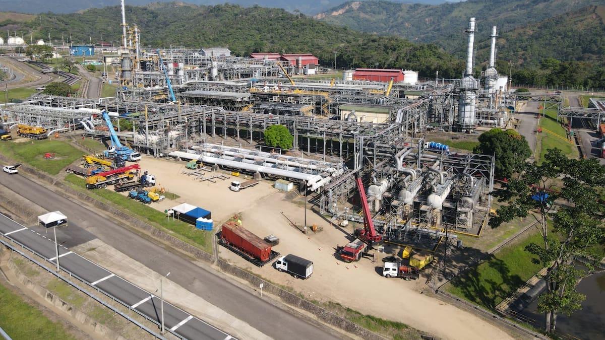Finalizó mantenimiento de planta de gas Cupiagua, una de las más importantes de Ecopetrol