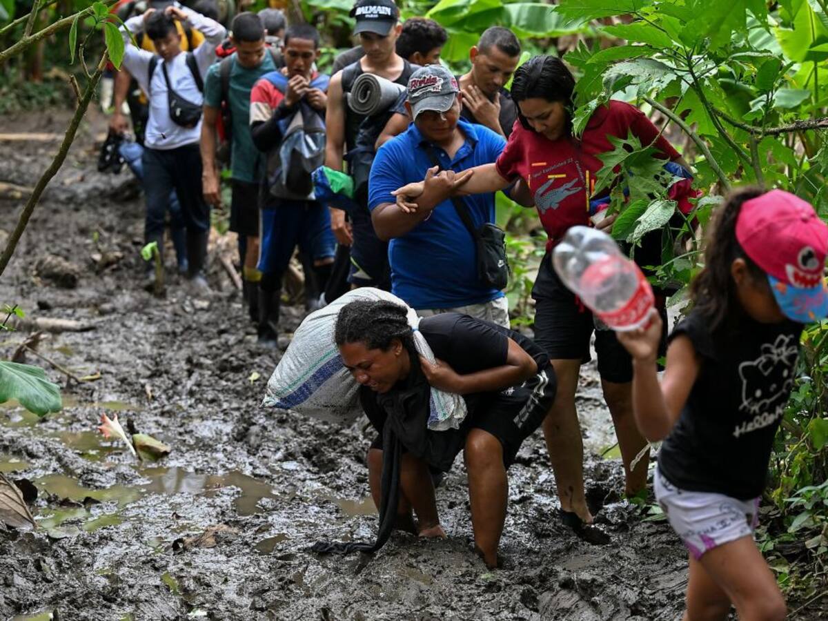 Más de 82.000 migrantes, en su mayoría venezolanos, han cruzado el Darién este año