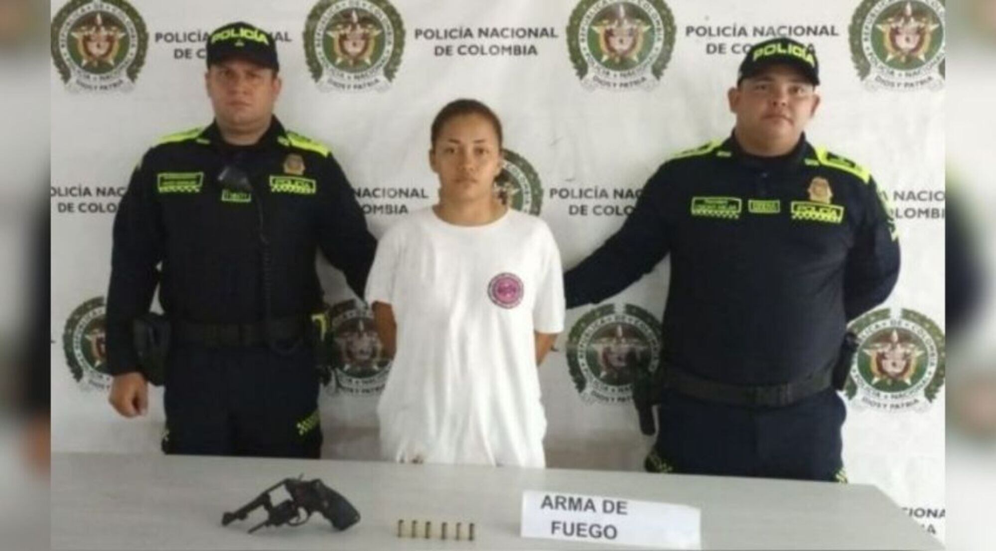 Mujer Capturada/ Fiscalía