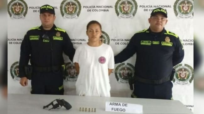 Mujer Capturada/ Fiscalía