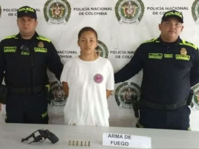 Mujer Capturada/ Fiscalía