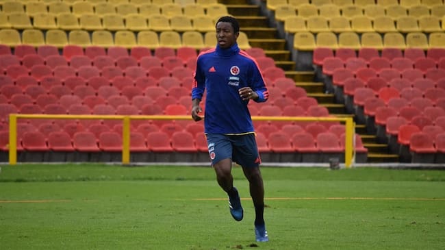 Defensor de la Selección Colombia Óscar Murillo. Foto: Colprensa-cortesía FCF