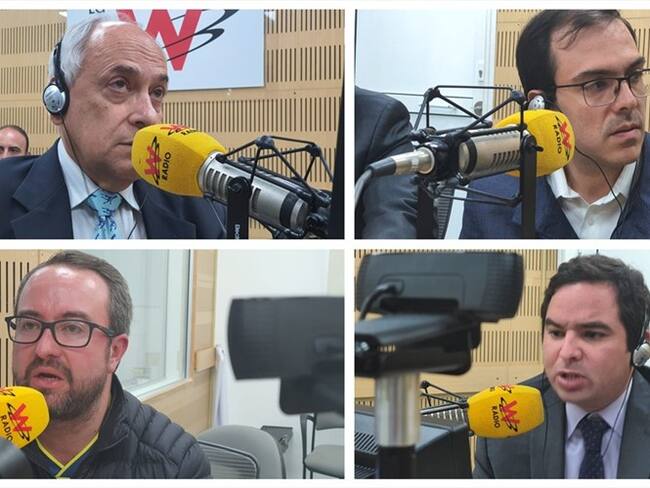 Seguidores de Uribe dieron sus impresiones sobre la indagatoria a la que se enfrenta el expresidente en la Corte.. Foto: W Radio