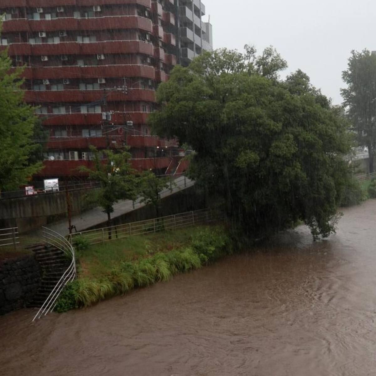 Japón declaró la máxima alerta meteorológica por lluvias torrenciales en el sudoeste