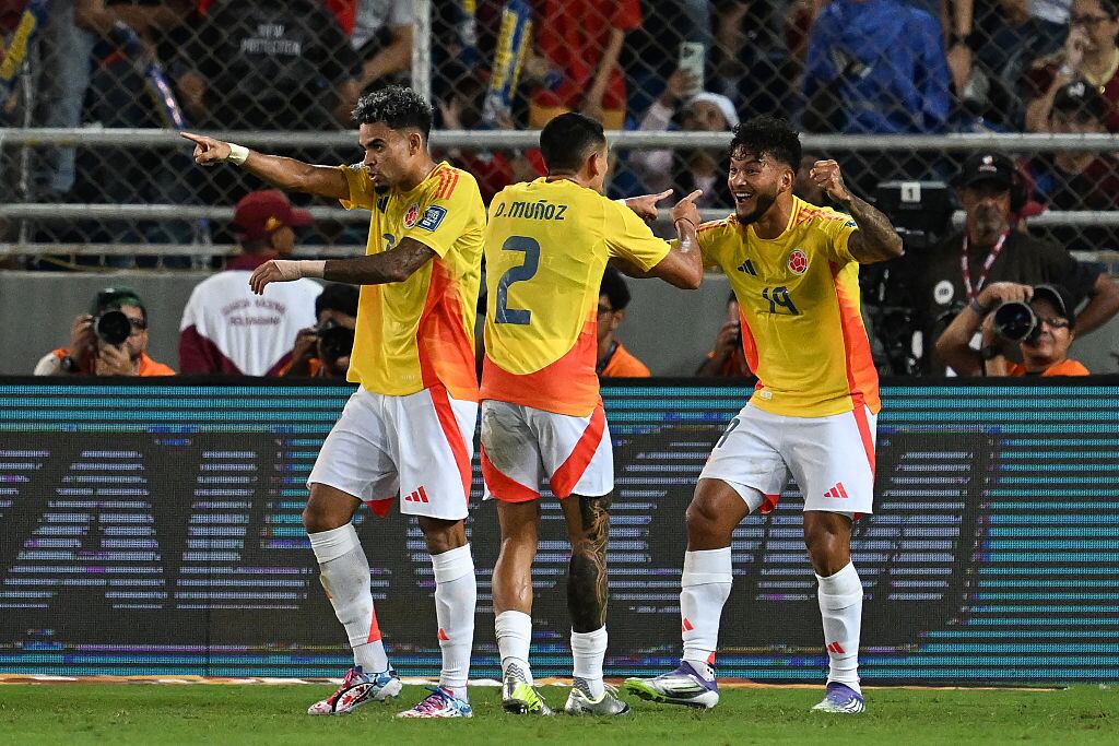 Venezuela vs. Colombia. Foto: Getty Images.