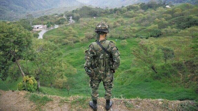 Se ha informado que se presentan enfrentamientos en el municipio de Hacarí. Foto: Colprensa