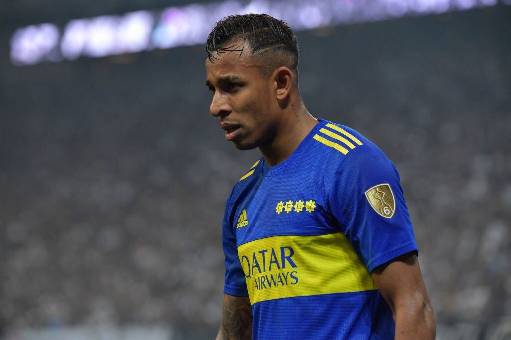 Futbolista colombiano Sebastián Villa. (Photo by NELSON ALMEIDA / AFP) (Photo by NELSON ALMEIDA/AFP via Getty Images)