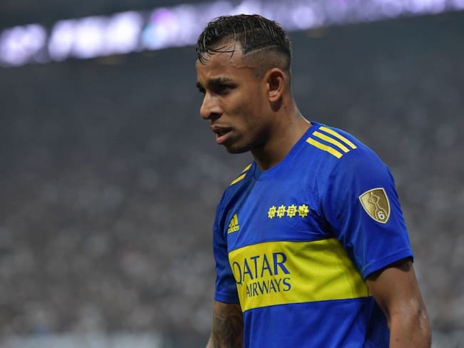 Futbolista colombiano Sebastián Villa. (Photo by NELSON ALMEIDA / AFP) (Photo by NELSON ALMEIDA/AFP via Getty Images)