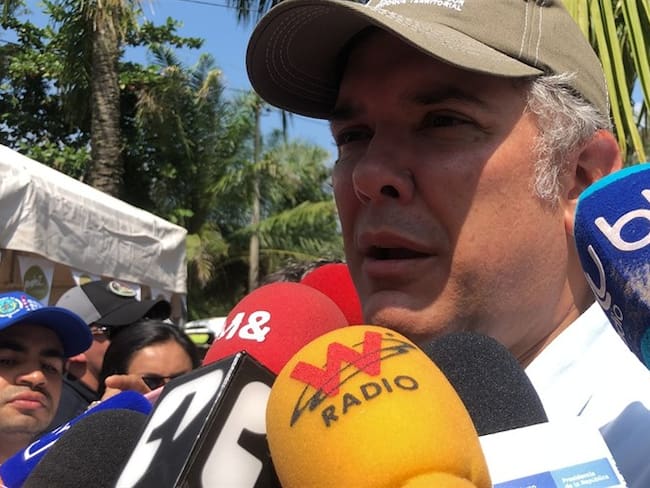 “Maduro fue quien rompió relaciones con Colombia. Aída debe ser deportada”: Duque. Foto: Redacción W Radio
