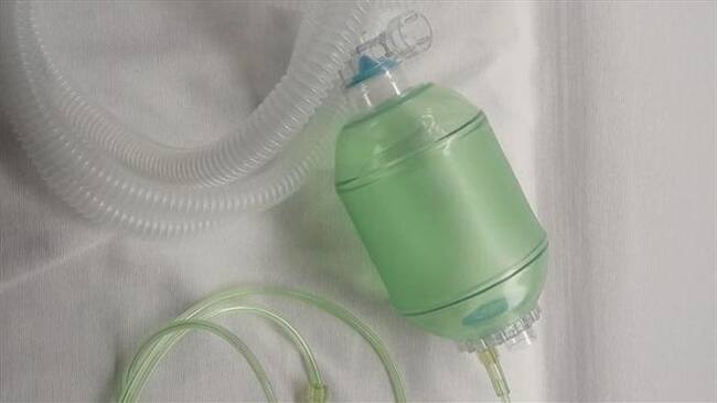 Con estos dispositivos se podrá auxiliar a los pacientes que registren síntomas de coronavirus. Foto: Cortesía Mario Alzate