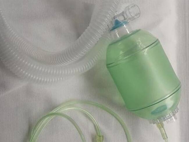 Con estos dispositivos se podrá auxiliar a los pacientes que registren síntomas de coronavirus. Foto: Cortesía Mario Alzate