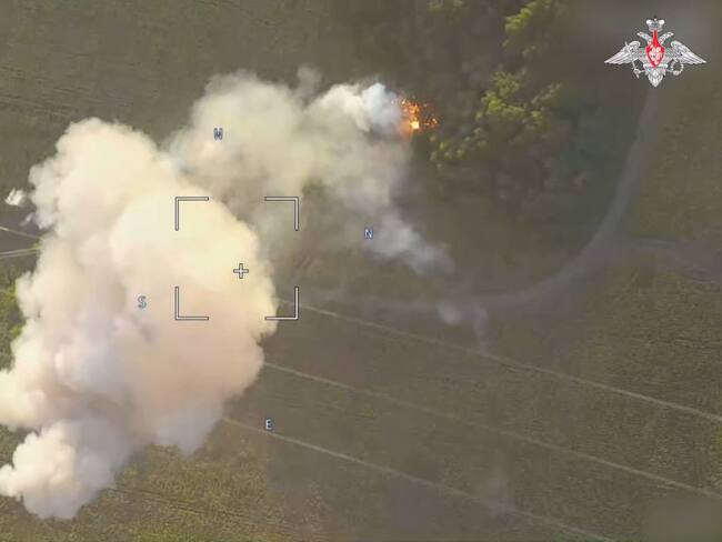 Combates en Kursk. Foto: Getty Images.
