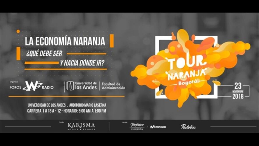 Tour Naranja Bogotá: la Economía Naranja, ¿qué debe ser y hacia dónde ir?. Foto:
