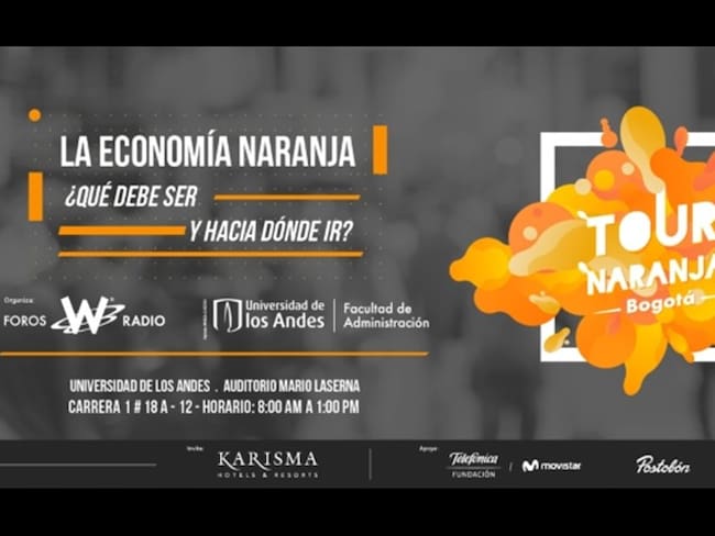 Tour Naranja Bogotá: la Economía Naranja, ¿qué debe ser y hacia dónde ir?. Foto: