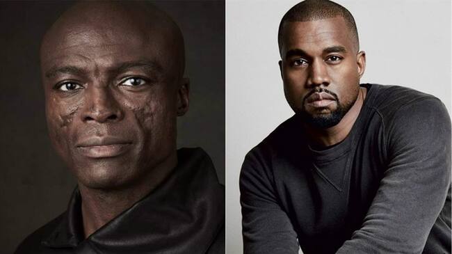 Seal y Kanye West. Foto: http://seal.com/ (página oficial) y @kanyewest (Twitter)