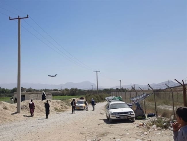 Los ataques que ha perpetrado el grupo terrorista Estado Islámico han hecho que el uso del aeropuerto se descarte en lo inmediato.. Foto: Sayed Khodaiberdi Sadat/Anadolu Agency via Getty Images