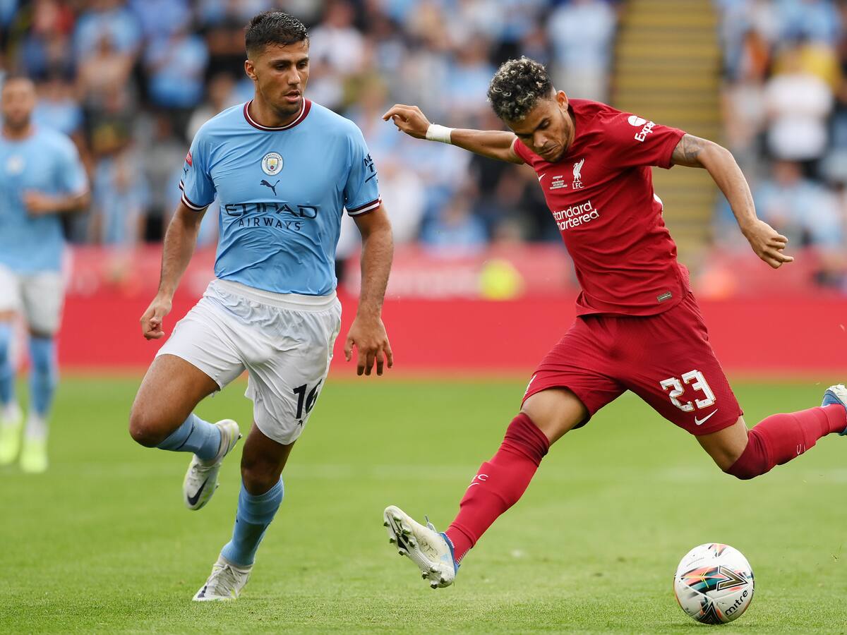 Con Luis Díaz titular, Liverpool ganó la Community Shield contra Manchester City