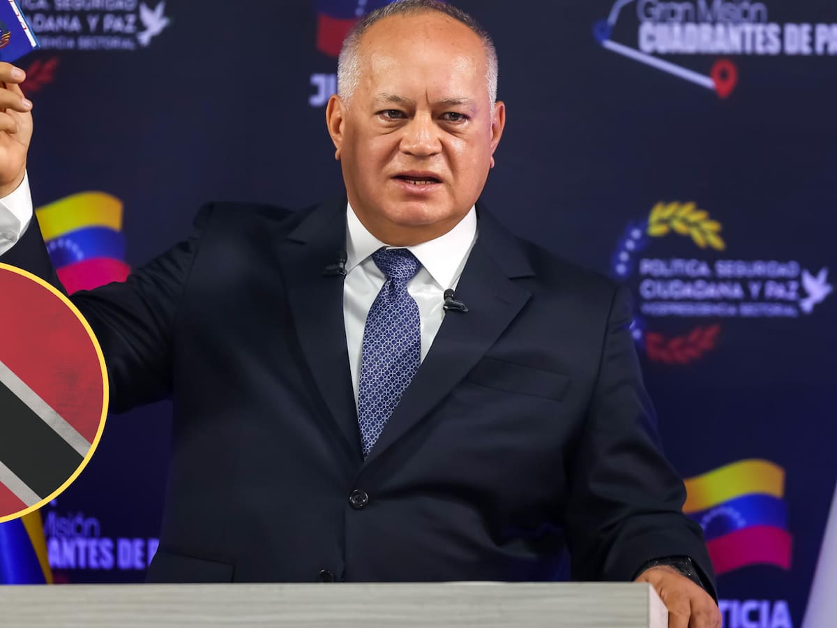 Diosdado Cabello dijo que Trinidad y Tobago asumió la posición de ser un frente contra Venezuela