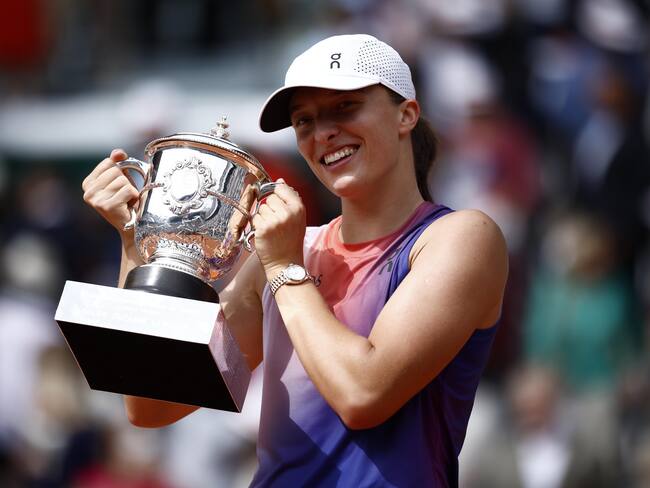 Iga Swiatek. Foto: EFE.