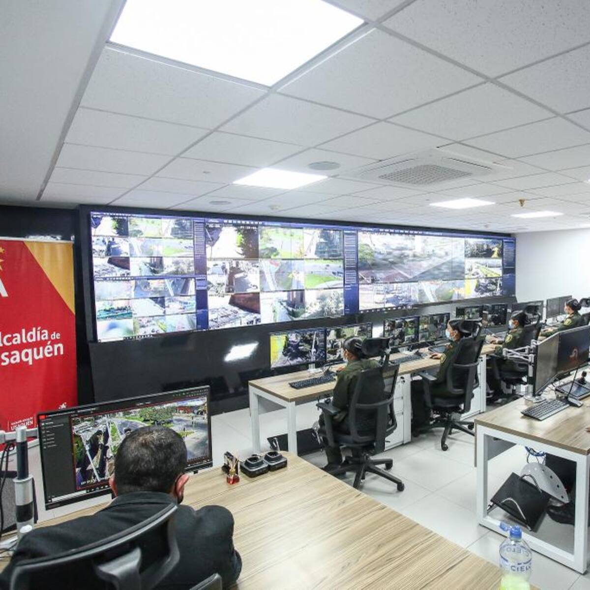 Policía y Alcaldía de Bogotá inauguran centro de monitoreo en Usaquén