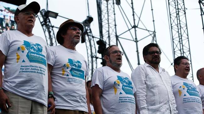 Jefes de las Farc. Foto: Colprensa