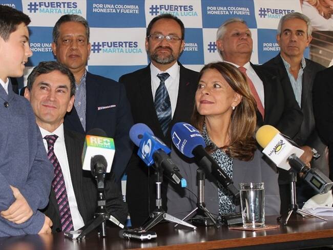 Jairo Clopatofsky se suma a la candidatura de Marta Lucía Ramírez. Foto: Prensa Marta Lucía Ramírez