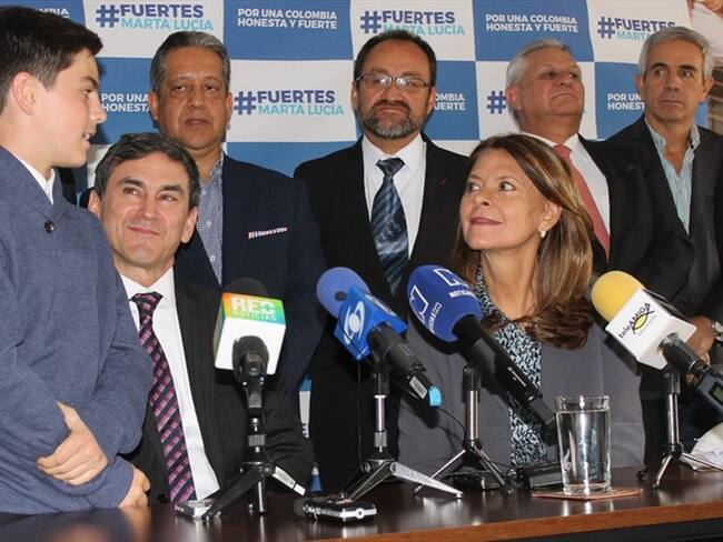 Jairo Clopatofsky se suma a la candidatura de Marta Lucía Ramírez. Foto: Prensa Marta Lucía Ramírez