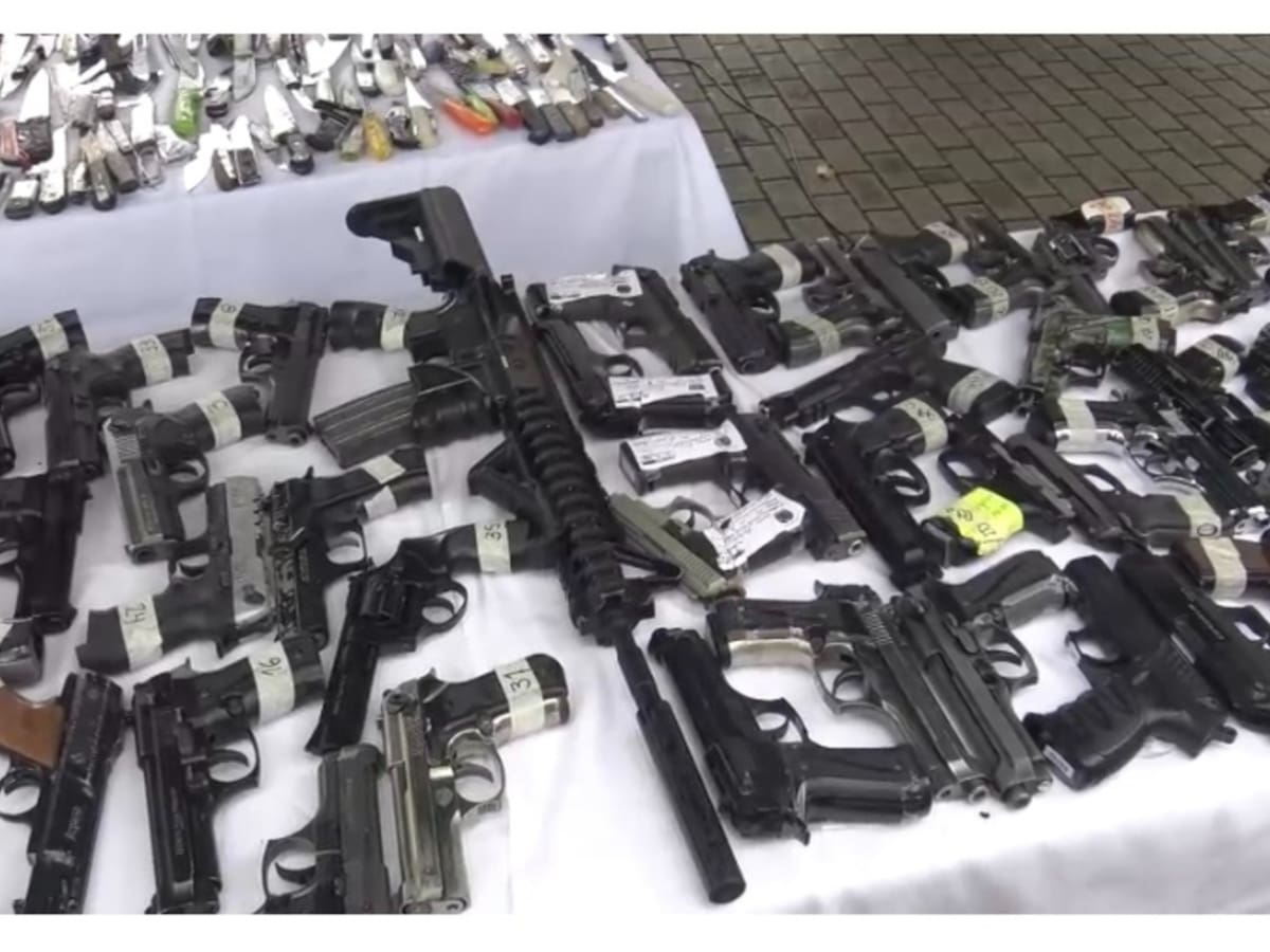 Cerca de 13 mil armas se han incautado en Pereira en lo corrido de este 2022